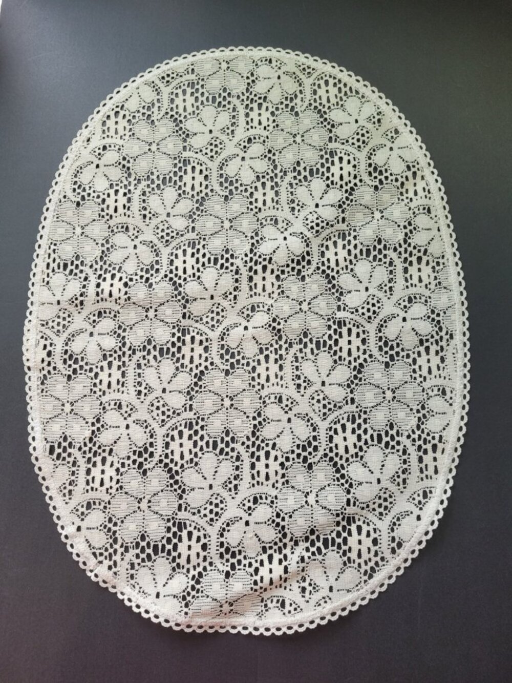 Vintage Lace Cream Ivory Ecru Beige Placemats‎  Lot (8) 18X13.5